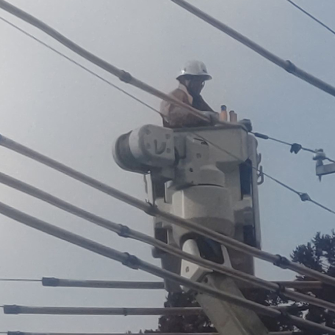 防護管取付工事